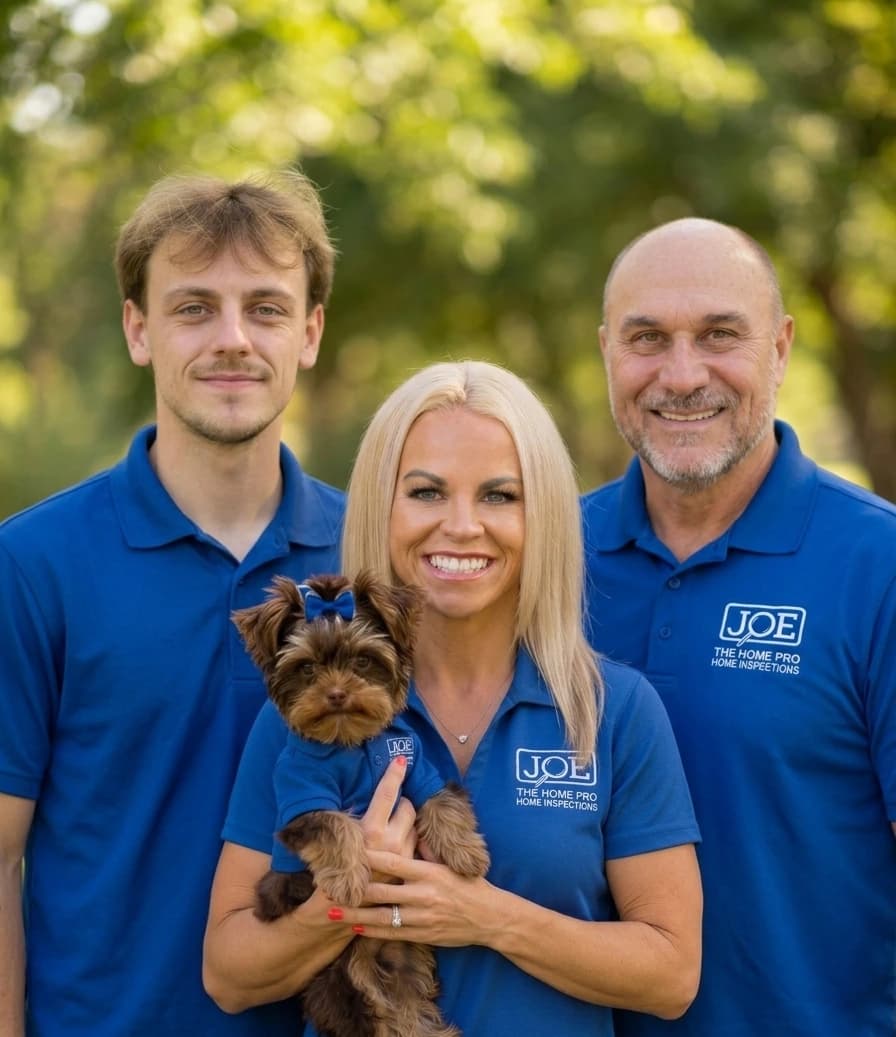 The Joe the Home Pro Columbus team in company polos